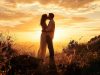ai-generated-sunset-romance-couple-kissing-in-the-warm-glow-of-dusk-photo